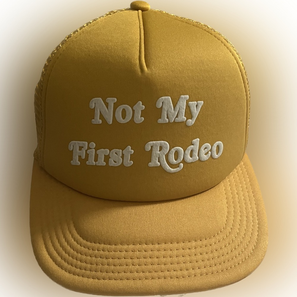 Not My First Rodeo Trucker Hat - Picture 4 of 4